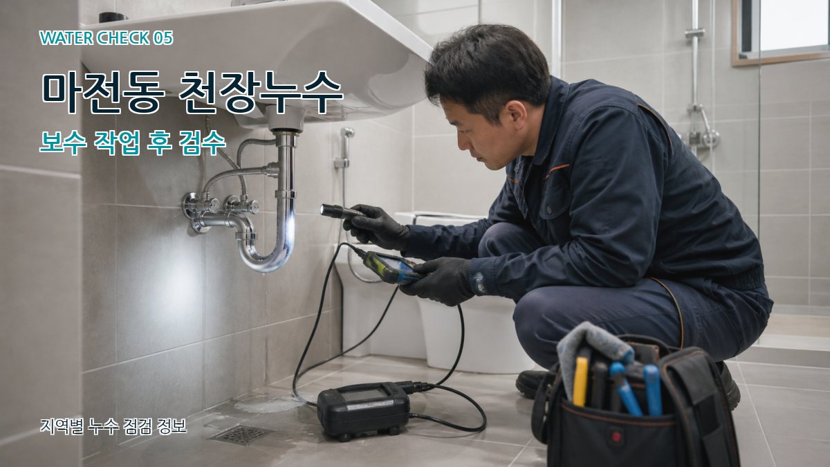 마전동 누수공사 누수탐지 이미지