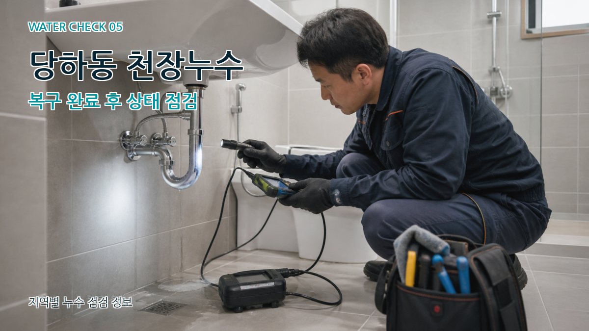 당하동 누수공사 누수탐지 이미지