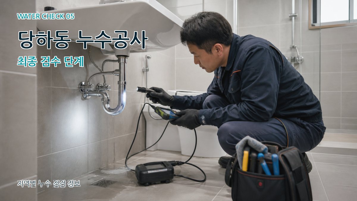 당하동 누수공사 누수탐지 이미지