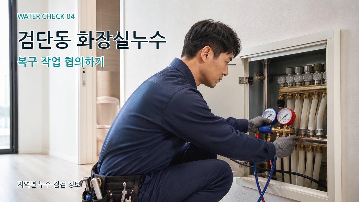 검단동 누수탐지 누수탐지 이미지