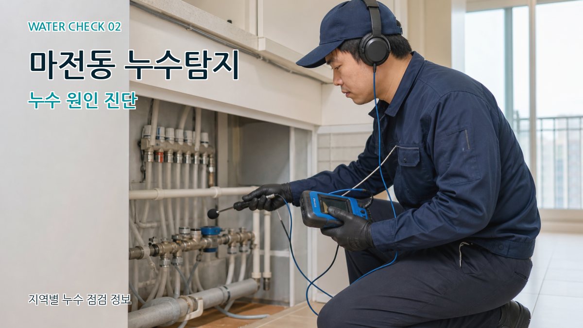 마전동 누수탐지 누수 원인 진단
