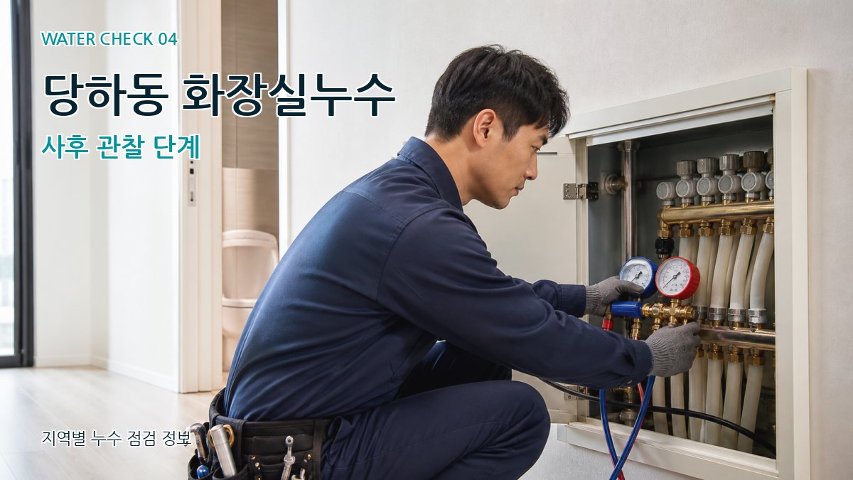 당하동 누수탐지 누수탐지 이미지