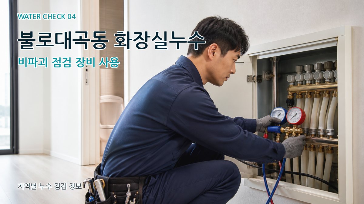 불로대곡동 누수탐지 누수탐지 이미지