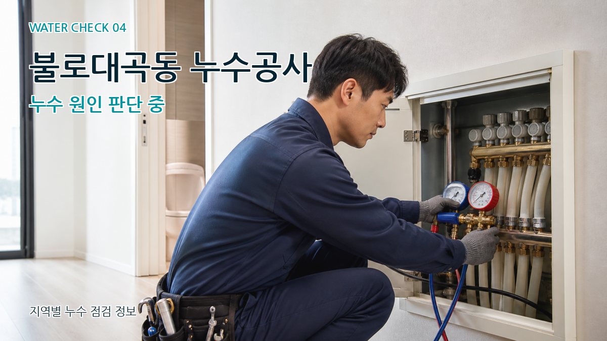 불로대곡동 누수탐지 누수탐지 이미지