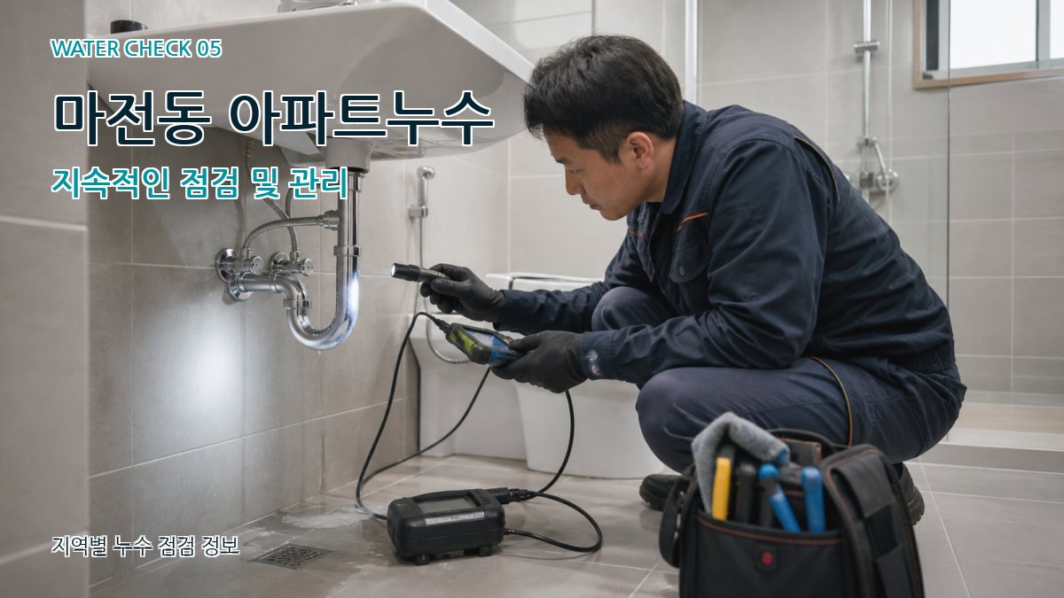 마전동 누수공사 누수탐지 이미지