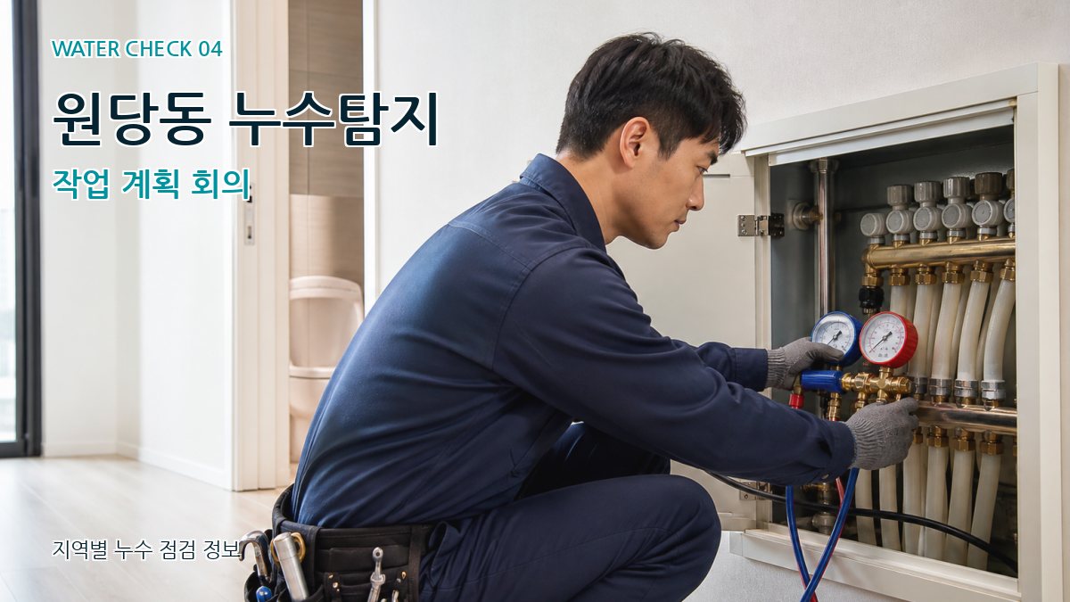원당동 누수탐지 누수탐지 이미지