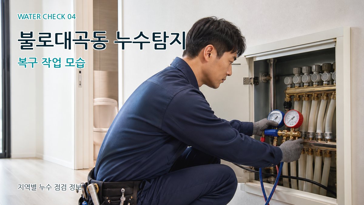 불로대곡동 누수탐지 누수탐지 이미지