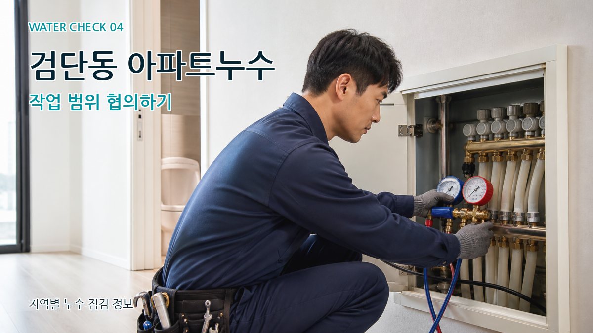검단동 누수탐지 누수탐지 이미지