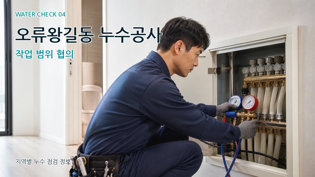 오류왕길동 누수탐지 누수탐지 이미지